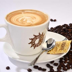 逸美时光咖啡品牌logo