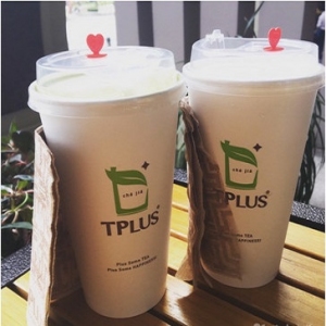 tplus茶家品牌logo