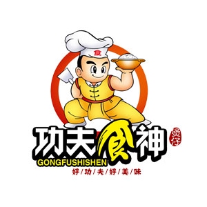 功夫食神品牌logo