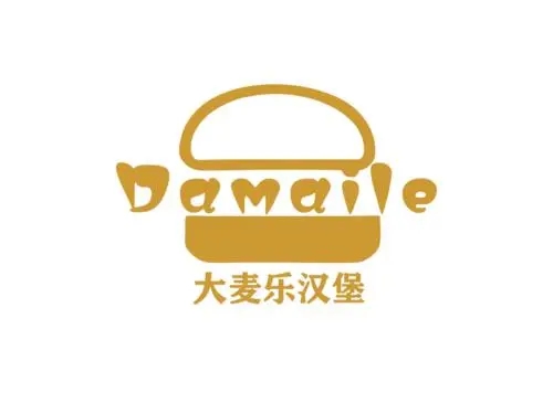 大麦乐汉堡品牌logo
