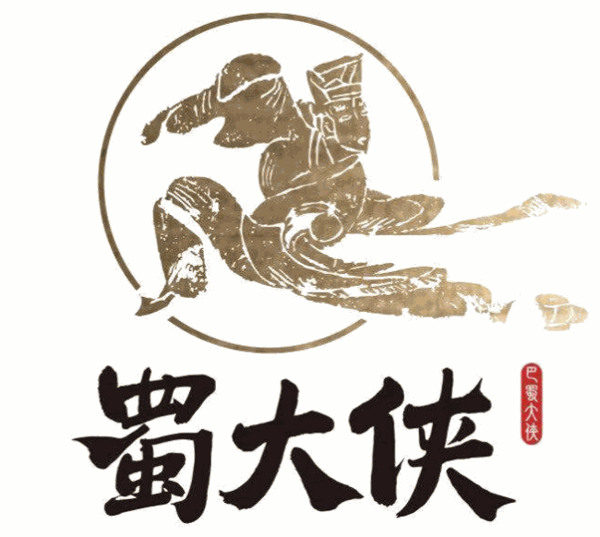 蜀大侠火锅食材超市品牌logo
