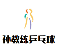 孙教练乒乓球品牌logo