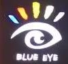 蓝眼睛少儿美术馆品牌logo