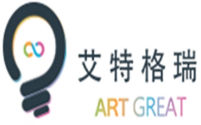 艾特格瑞美术教育品牌logo