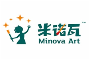 米诺瓦美术教育品牌logo