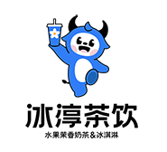 冰淳茶饮品牌logo