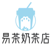 易茶奶茶店品牌logo