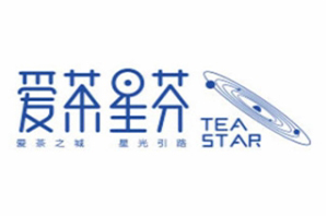 爱茶星芬奶茶品牌logo