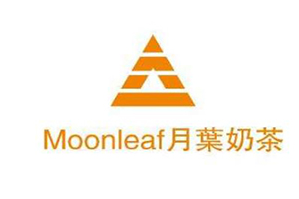 Moonleaf月葉奶茶品牌logo