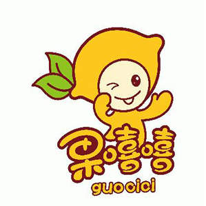 果嘻嘻奶茶品牌logo