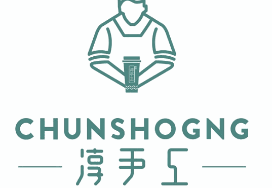 淳手工奶茶品牌logo