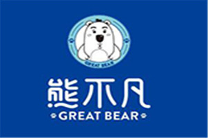 熊不凡奶茶品牌logo