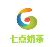 七点奶茶品牌logo