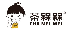 茶槑槑奶茶品牌logo