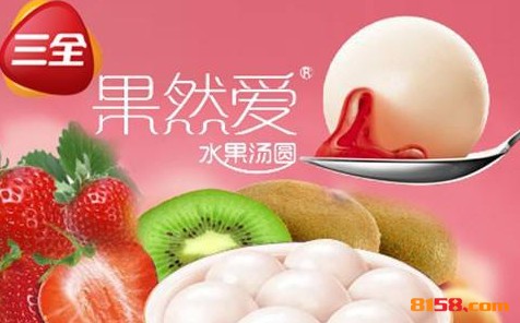 果然爱水果汤圆品牌logo