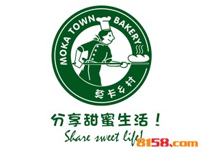 莫卡乡村蛋糕品牌logo