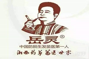岳灵生发品牌logo