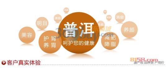 普秀普洱茶功能图