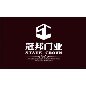 冠邦门业品牌logo