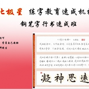 北极星练字速成