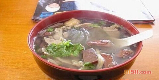 回味鸭血粉丝汤