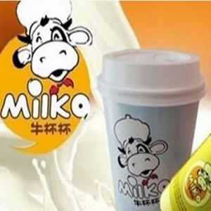 牛杯杯奶茶品牌logo