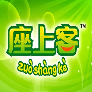 座上客休闲食品品牌logo