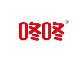 咚咚零食品牌logo