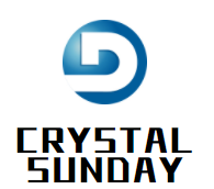 CRYSTAL SUNDAY 透明篮球品牌logo