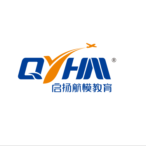 启扬航模教育品牌logo