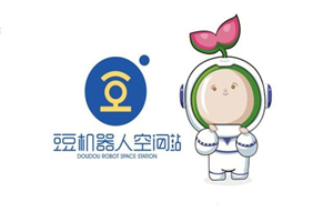 豆豆机器人空间站品牌logo