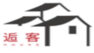 逅客民宿品牌logo