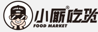 小厮吃货懒人美食超市品牌logo