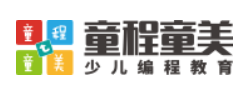 童程童美少儿编程品牌logo