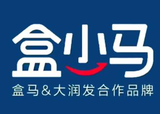 盒小马生鲜超市品牌logo