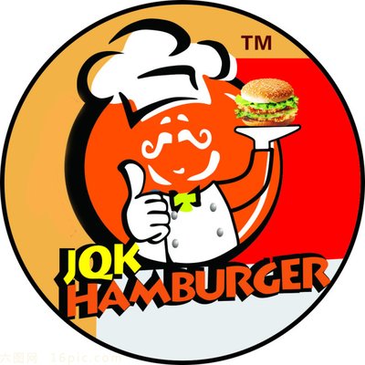 吉昆客汉堡品牌logo