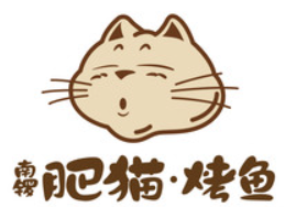 南锣肥猫烤鱼品牌logo