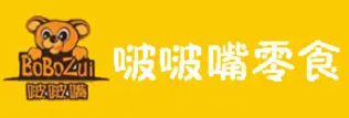 啵啵嘴零食品牌logo