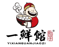 一鲜馆海鲜水饺品牌logo