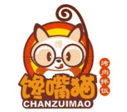 馋嘴猫烤肉拌饭品牌logo