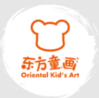 东方童画少儿美术品牌logo