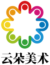云朵美术品牌logo