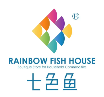 七色鱼少儿美术品牌logo