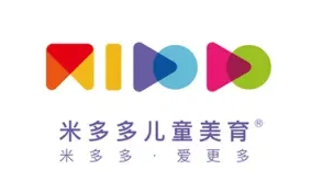米多多儿童美育品牌logo