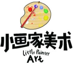 小画家美术培训学校品牌logo
