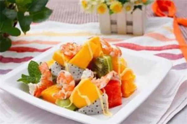 不二酸奶水果捞