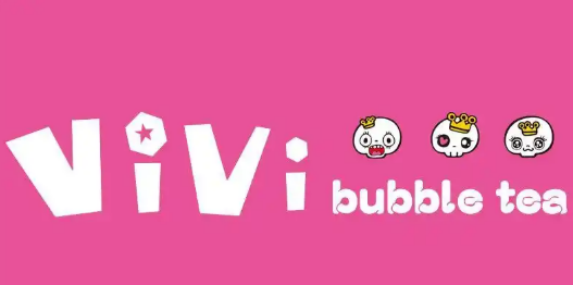 vivibubbletea奶茶品牌logo