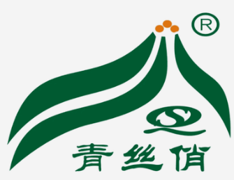 青丝俏植物养发品牌logo