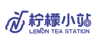 柠檬小站奶茶店品牌logo