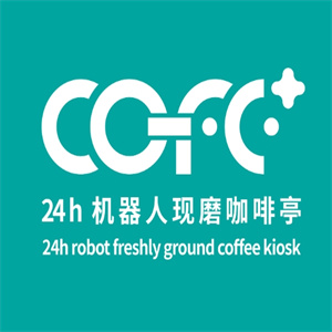 cofe+机器人咖啡亭品牌logo